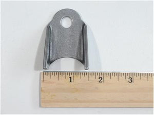 C73-201-RULER Pro-werks 3/8 Inch Hole, 1/8 Inch Thick, 1-3/16 Inch Hole Height, 1-1/4 Inch Tube, Chromoly Bent Weld Tab, 4130N Each