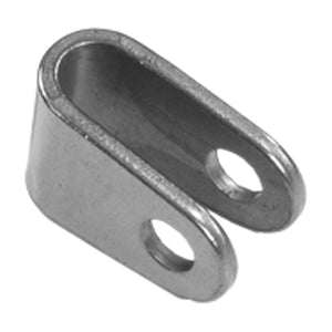 C73-206_2 Pro-werks 3/8 Inch Hole, 1-1/8 Inch Hole Height, .500 Inch Inside Width, Chromoly Rod End Clevis, 4130N 1 Inch Long: 7 8 Inch Diameter Tube Each