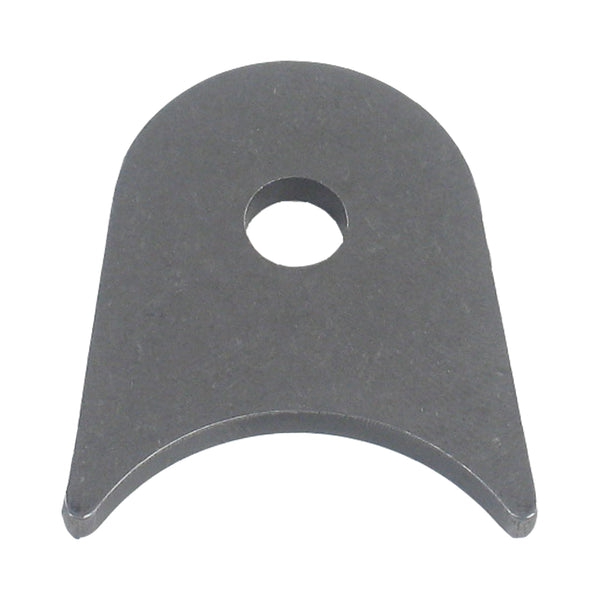 C73-208-CLIP 1/4 Inch Hole, 1/8 Inch Thick, 1/2 Inch Hole Height, 1-1/4 Inch Tube, Chromoly Radius Weld Tab, 4130N Each