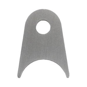 C73-210-CLIP_e5ec43d9-afbc-4a57-a6be-3ebe424f2039 3/8 Inch Hole, 1/8 Inch Thick, 7/8 Inch Hole Height, 1-1/4 Inch Tube, Chromoly Radius Weld Tab, 4130N