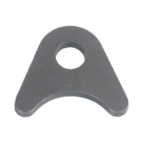 C73-219-CLIP 5/16 Inch Hole, 1/8 Inch Thick, 7/16 Inch Hole Height, 1 Inch Tube, Chromoly Radius Weld Tab, 4130N Each