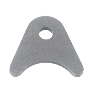 C73-229-CLIP Pro-werks 1/4 Inch Hole, 1/8 Inch Thick, 9/16 Inch Hole Height, 1-1/8 Inch Tube, Chromoly Radius Weld Tab, 4130N Each