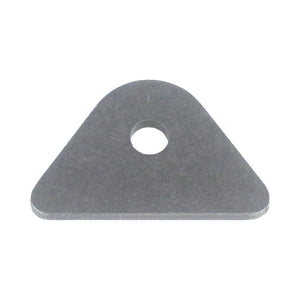 C73-237-CLIP Pro-werks 1/4 Inch Hole, 1/8 Inch Thick, 9/16 Inch Hole Height, Chromoly Flat Weld Tab, 4130N Each