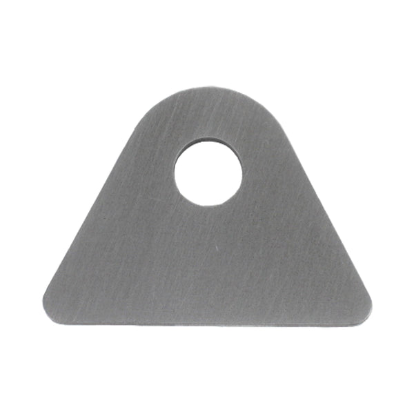 C73-241-CLIP 3/8 Inch Hole, 1/8 Inch Thick, 7/8 Inch Hole Height, Chromoly Flat Weld Tab, 4130N Each