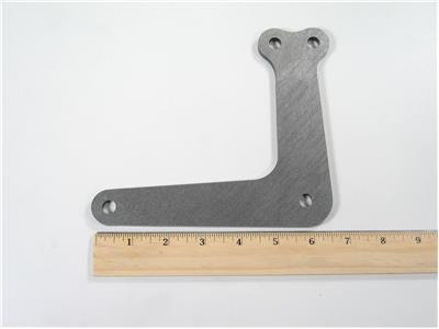 C73-270-RULER 1/4 Inch Thick, 3/8 Inch Holes, Chromoly Bellcrank Steering Arm