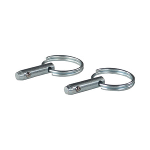 C73-350-2_1 Pro-werks Zinc Plated Steel Quick Pin, Pair 1 4 in. OD: 0.500 in. Grip