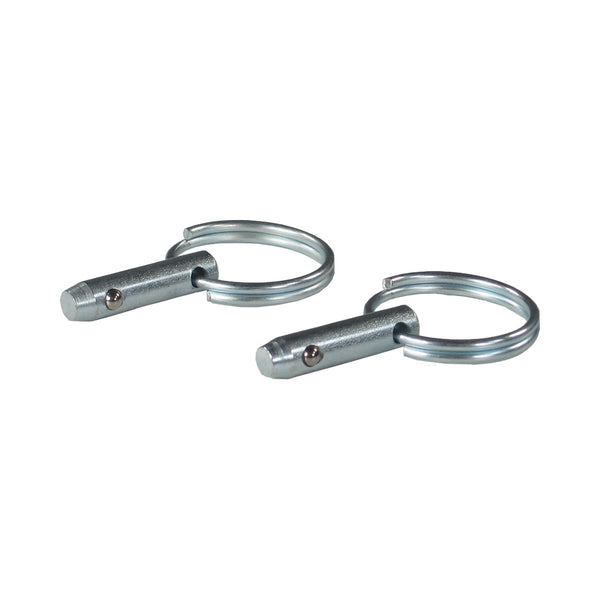 C73-350-2_1 Zinc Plated Steel Quick Pin 1 4 in. Diameter: 0.500 in. Grip