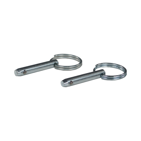 C73-352-2_1 Zinc Plated Steel Quick Pin 1 4 in. Diameter: 1 in. Grip