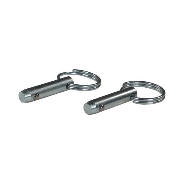 C73-355-2_1 Zinc Plated Steel Quick Pin 5 16 in. Diameter: 0.800 in. Grip