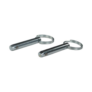 C73-357-2_1 Pro-werks Zinc Plated Steel Quick Pin, Pair 5 16 in. OD: 1.3 in. Grip