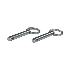 C73-358-2_1 Pro-werks Zinc Plated Steel Quick Pin, Pair 5 16 in. OD: 1.5 in. Grip