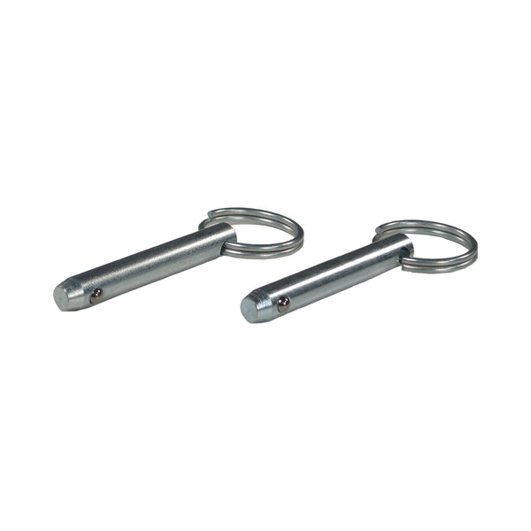 C73-358-2_1 Zinc Plated Steel Quick Pin 5 16 in. Diameter: 1.5 in. Grip