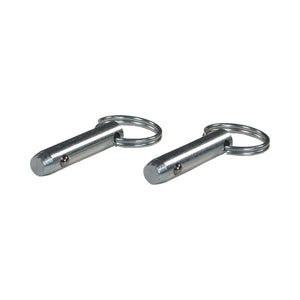 C73-361-2_1 Pro-werks Zinc Plated Steel Quick Pin, Pair 3 8 in. OD: 1 in. Grip