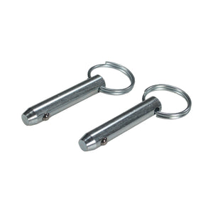 C73-362-2_1 Pro-werks Zinc Plated Steel Quick Pin, Pair 3 8 in. OD: 1.3 in. Grip
