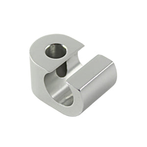 C73-375_5 Pro-werks Billet Aluminum Pro-Grip Clip Type Cable Clamp Half Clamp