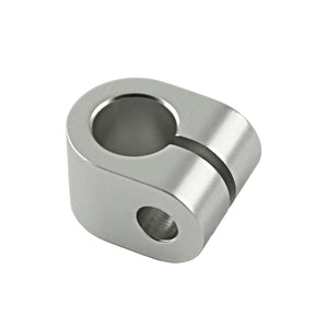 C73-376_1 Pro-werks Billet Aluminum Pro-Grip Clip Type Cable Clamp Full Clamp