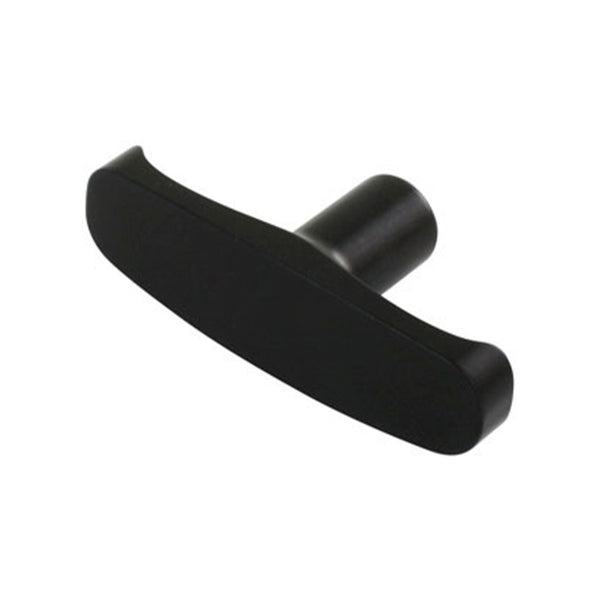 C73-400 Billet Aluminum Ergo T Handle 10-32 NF Right Hand Black