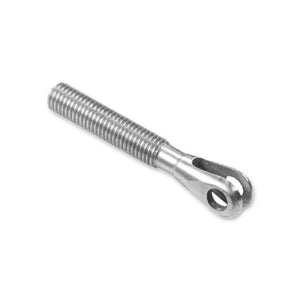 C73-493-2_1 Pro-werks Threaded Slot Clevis 1 4-28 RH Thread: 1 8 in. Slot 3 16 in. Hole: Stainless Steel Each