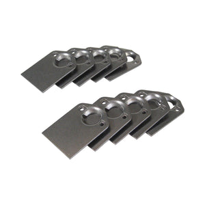 C73-500-10_1 Pro-werks Weld-on Dzus Tabs, Pack of 10 Self Eject (fits C73-515 spring)