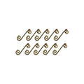 1 in. Center to Center: Fits C73-505 Tab