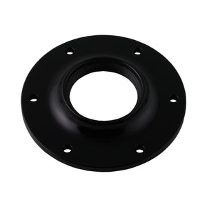 C73-705-BLK_10 Pro-werks Easy Turn Fuel Cell Filler Cap with Lanyard Boss and 6-Bolt Aluminum Fuel Cell Bung Black 6 Bolt: 2-3 4 Inch Cap Black