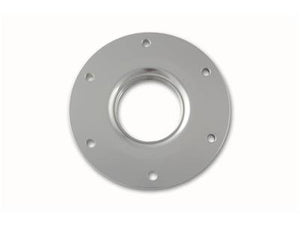 C73-707_12 Pro-werks Easy Turn Fuel Cell Filler Cap with Lanyard Boss and 6-Bolt Aluminum Fuel Cell Bung Silver 6 Bolt: 2-3 4 Inch Cap Blue