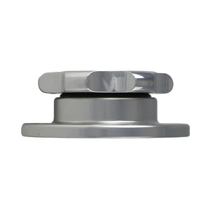 C73-739-B_6 Pro-werks Easy Turn Filler Cap with Aluminum Bolt-On Bung 1-5 8 Inch without Lanyard Boss Polished