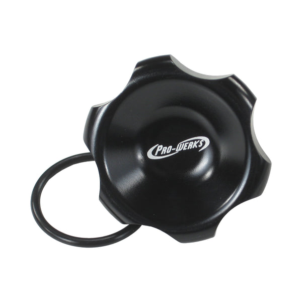 C73-740_1 Easy Turn Fill Cap with O-Ring 1-5 8 Inch without Lanyard Boss Black