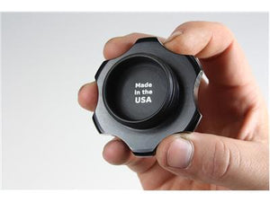 C73-757-B_9 Pro-werks Easy Turn Filler Cap with Aluminum Bolt-On Bung 2 Inch without Lanyard Boss Blue