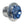 C73-757-H2_D1 Easy Turn Fill Cap with Aluminum Remote Mount Bung 2 Inch without Lanyard Boss Remote Mount: 2 Inch Hose Blue