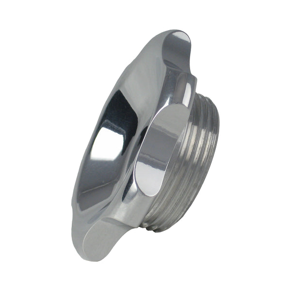 C73-759-B_4 Easy Turn Fill Cap with Aluminum Bolt-On Bung 2 Inch without Lanyard Boss Polished