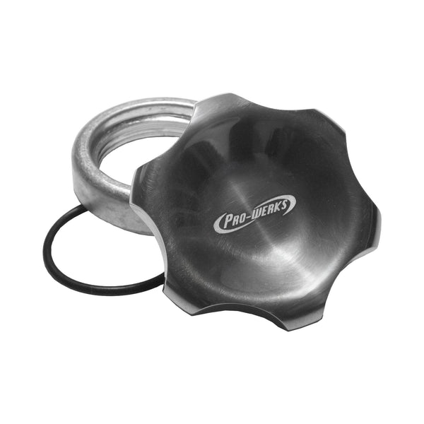 C73-759_1_2b07e57d-d65c-4935-87ae-65edecc5b239 Easy Turn Fill Cap with Aluminum Weld Bung 2 Inch without Lanyard Boss 1 2 Inch Polished