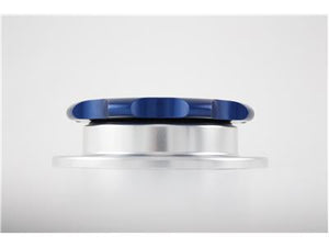 C73-777-B_5 Pro-werks Easy Turn Filler Cap with Aluminum Bolt-On Bung 2-3 4 Inch with Lanyard Boss Blue