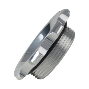 C73-779-B_4 Pro-werks Easy Turn Filler Cap with Aluminum Bolt-On Bung 2-3 4 Inch with Lanyard Boss Polished