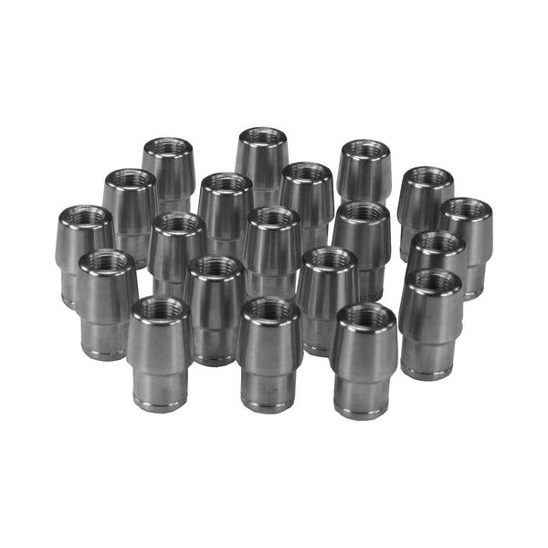 C73-875-20_1 7/8” OD X .083” Tube Size, Chromoly Steel 4130N Round Tube Adapter 1 2-20 Left Hand Bag of 20