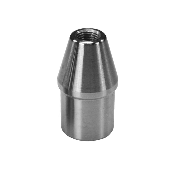 C73-884-2_1 1” OD X .058” Tube Size, Chromoly Steel 4130N Round Tube Adapter 3 8-24 Right Hand Each