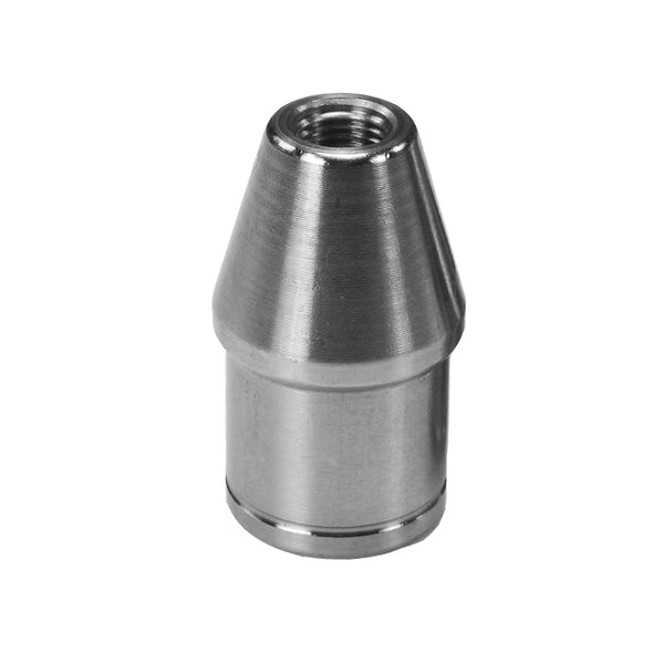 C73-885-2_1 1” OD X .058” Tube Size, Chromoly Steel 4130N Round Tube Adapter 3 8-24 Left Hand Each