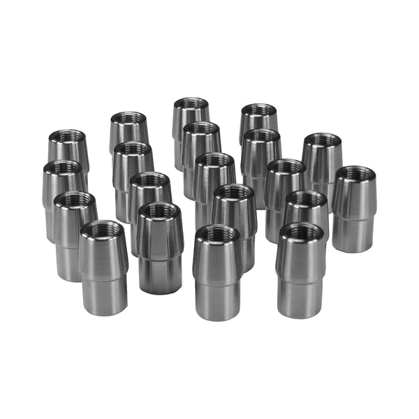 C73-890-20_1 1” OD X .058” Tube Size, Chromoly Steel 4130N Round Tube Adapter 5 8-18 Right Hand Bag of 20