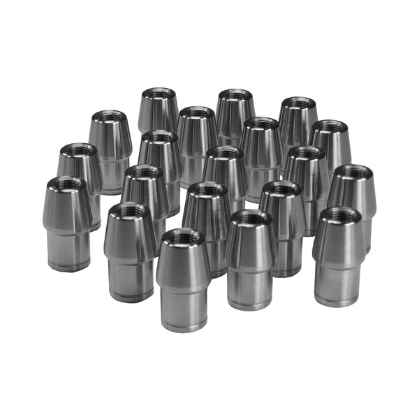 C73-905-20_1 1” OD X .083” Tube Size, Chromoly Steel 4130N Round Tube Adapter 1 2-20 Left Hand Bag of 20