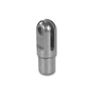 C73-965-2_1 Pro-werks Chromoly Weld In Slot Clevis, 4130N 3 4 in. x 0.058 Tubing: 3 16 in. Slot: 5 16 in. Hole Each