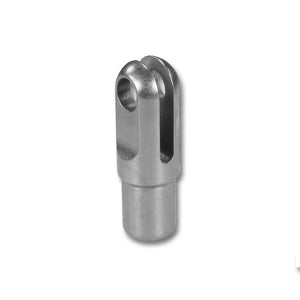C73-966-2_1 Pro-werks Chromoly Weld In Slot Clevis, 4130N 3 4 in. x 0.058 Tubing: 3 16 in. Slot: 3 8 in. Hole Each