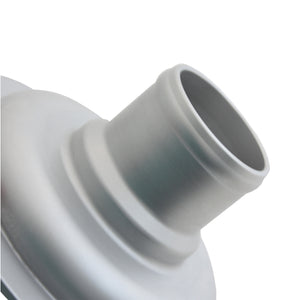 C74-779-H2_3 Pro-werks Easy Turn Filler Cap with Aluminum Recessed Remote Mount Bung 2-3 4 Inch with Lanyard Boss Recessed Remote Mount: 2 Inch Hose Polished