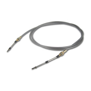 C95-072-2_a13b5c8e-12c5-42cc-b157-8a63b88c7ebc Pro-werks Silver Jacket Ultimate Push Pull Control Cable Bulkhead Type with 2" of Travel