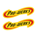 Pro-werks Pro-werks Decals 2-1/2" x 9", Pair