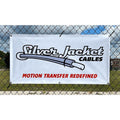 Silver Jacket Cable Banner 24" x 48" Heavy Duty Vinyl, Pro-werks
