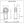 Dimensioned drawing of FK Bearing female mild steel rod end, front and side views, with 3/8-24 thread, 0.375 in bore and 1.625 in centerline-to-end length