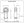 Dimensioned drawing of an FK Bearing female mild steel rod end with 5/16-24 thread, 0.3125 in. bore and 22 degree ball swivel