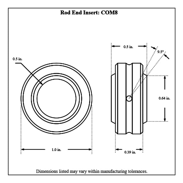 Aurora Rod End Insert