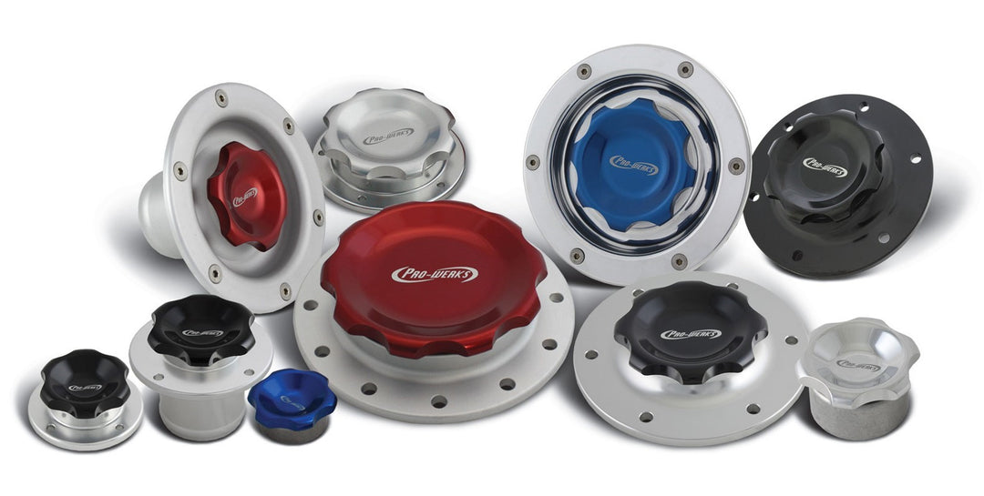 Billet Aluminum Fill Caps & Weld Bungs for Race Cars | The Chassis Shop