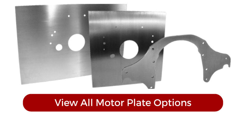 Pro-Werks Aluminum Mid Motor Plate | SBC, BBC, Ford, and Mopar | Ships ...